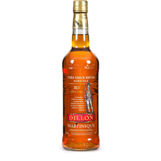Rhum Dillon XO Hors D'Âge - Vieilli Longtemps - Degré D'alcool Entre 40,1% Et 50% - Neuf Sous étui