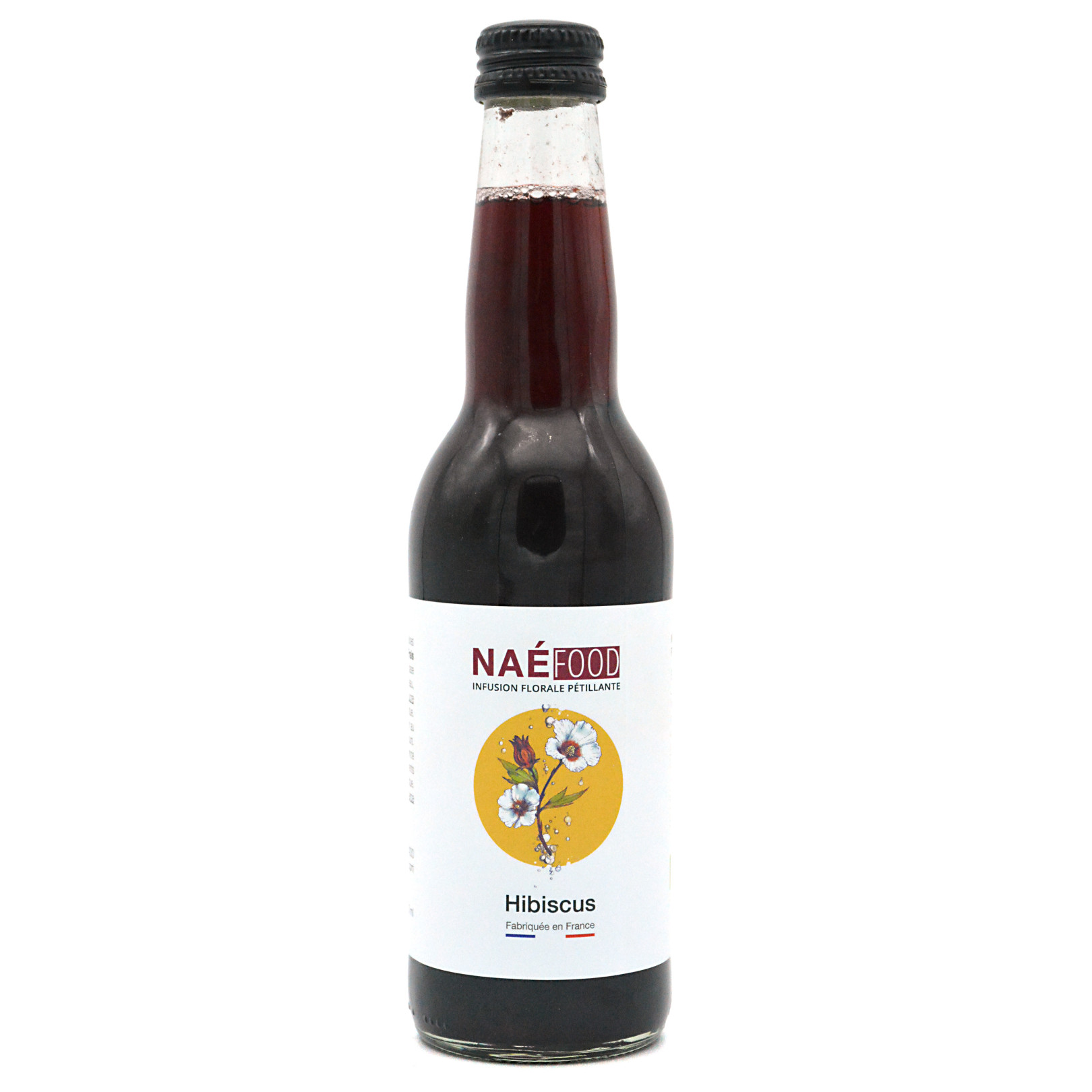 Fyz NAÉ FOOD – FYZ, infusion florale pétillante à l’hibiscus 33cl - France