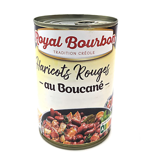 ROYAL BOURBON – Haricots rouges au boucané prêts à l’emploi 420g – Île de la Réunion