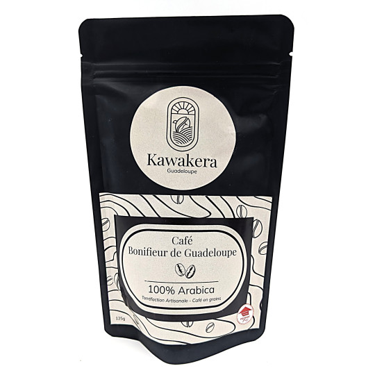 KAWAKERA – Café bonifieur en grains 125g - Guadeloupe