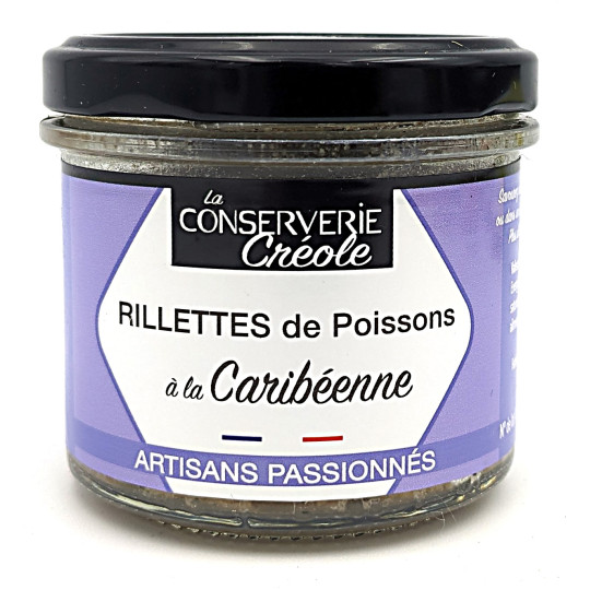 La Conserverie Créole – Rillettes de Poissons à la Caribéenne 105g – Martinique