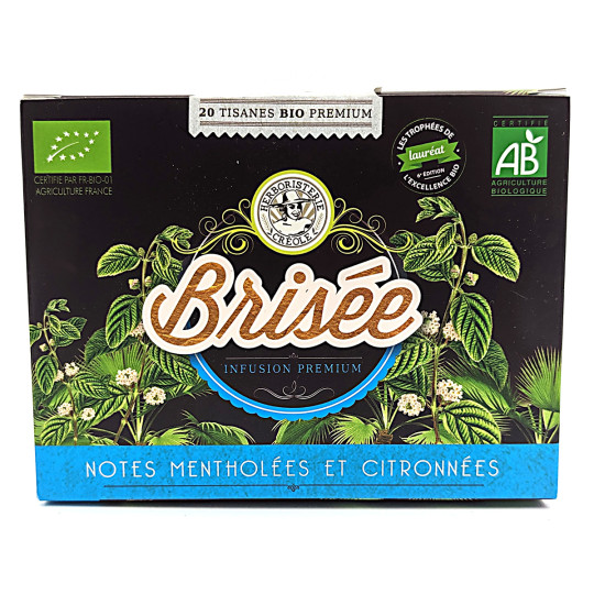 HERBORISTERIE CRÉOLE – Tisane Brisée bio 20 dosettes – Martinique