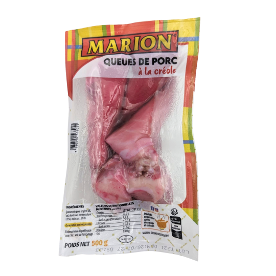 Marion - Queues de porc sous vide 500g – France