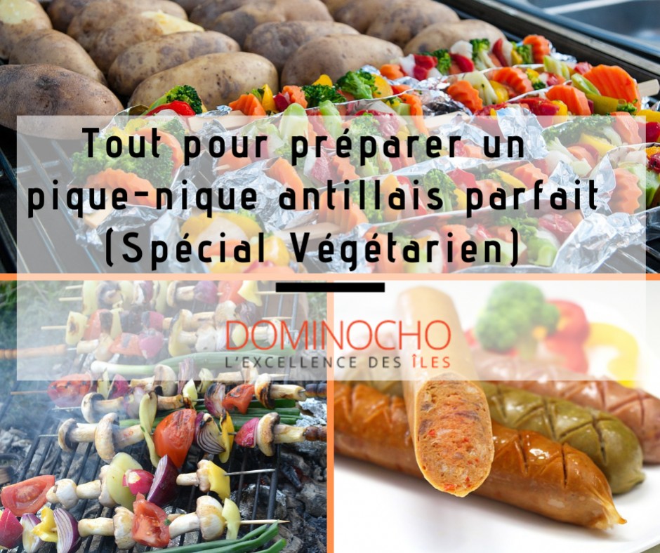 Tout pour un repas en plein air parfait spécial végétarien