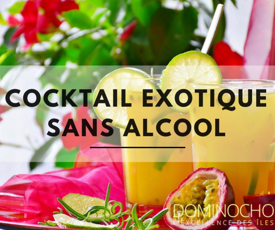 Cocktail exotique sans alcool